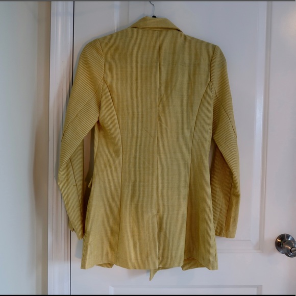 Striped Double Breasted Blazer - Picture 4 of 7